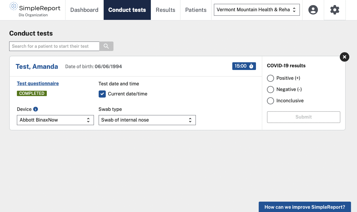 Walkthrough of SimpleReport.